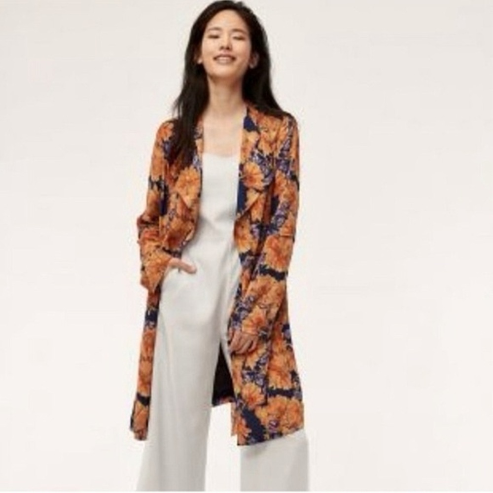 Babaton Quincey Floral Trench Medium